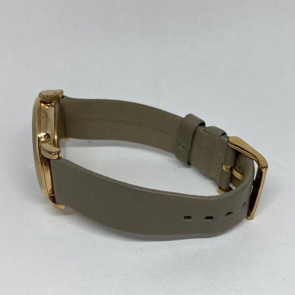 Marc Jacobs Baker MBM1266 Women Gray Leather Analog Gray Dial Quartz Watch JK895 - Picture 9 of 12